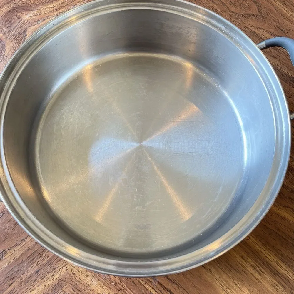 Royal Prestige 9 Ply Copper Enhanced 10.5” Skillet Sauce Pan No Lid T-304